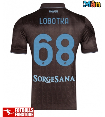 SSC Napoli Stanislav Lobotka #68 Tredje Tröja 2025-26 Kortärmad